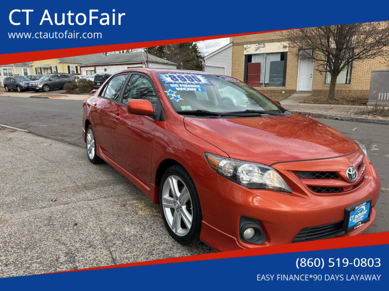 2013 Toyota Corolla for sale at CT AutoFair in West Hartford CT