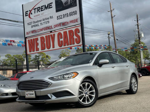 2017 Ford Fusion for sale at Extreme Autoplex LLC in Spring TX