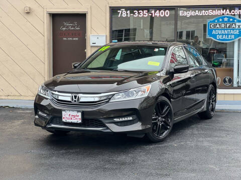 2017 Honda Accord for sale at Eagle Auto Sale LLC in Holbrook MA