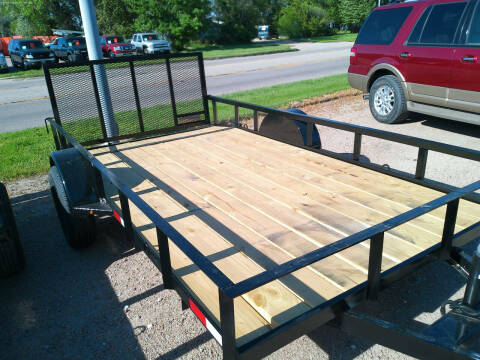 2024 Trailer by Premier 6' x 12' Dovetail for sale at Rasmussen Auto Sales - Trailers in Central City NE