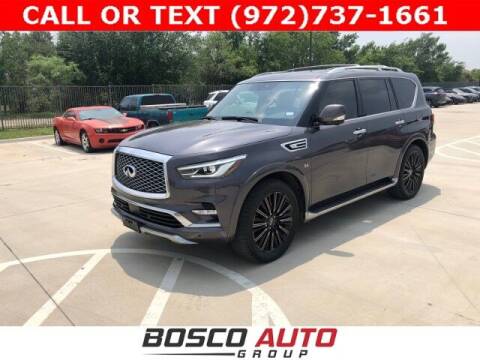 2019 Infiniti QX80 for sale at Bosco Auto Group in Flower Mound TX
