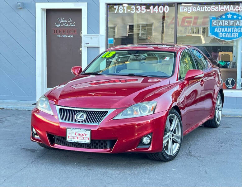 Used 2013 Lexus IS 250 with VIN JTHBF5C29D5189224 for sale in Holbrook, MA