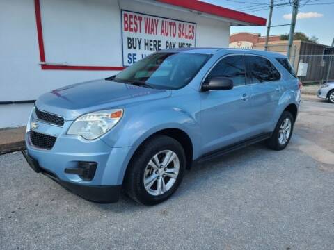 2015 Chevrolet Equinox for sale at Best Way Auto Sales II in Houston TX
