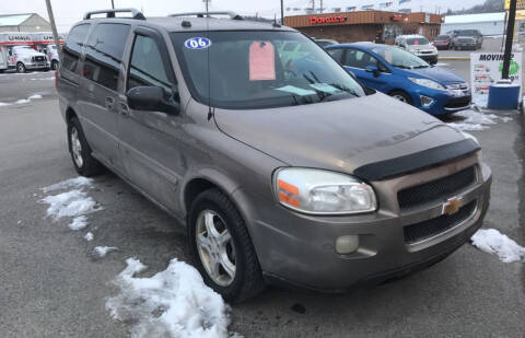 2006 Chevrolet Uplander for sale at RACEN AUTO SALES LLC in Buckhannon WV