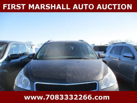 2012 Chevrolet Traverse for sale at First Marshall Auto Auction in Harvey IL