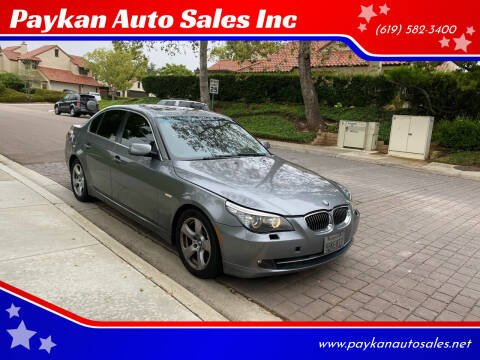 2008 BMW 5 Series for sale at Paykan Auto Sales Inc in San Diego CA