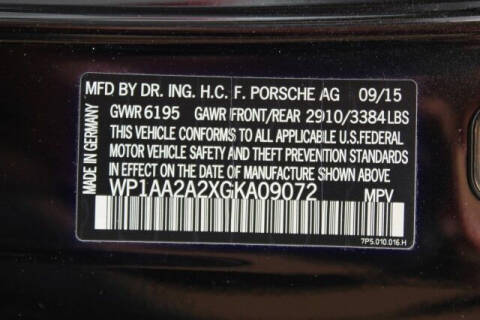 2016 Porsche Cayenne