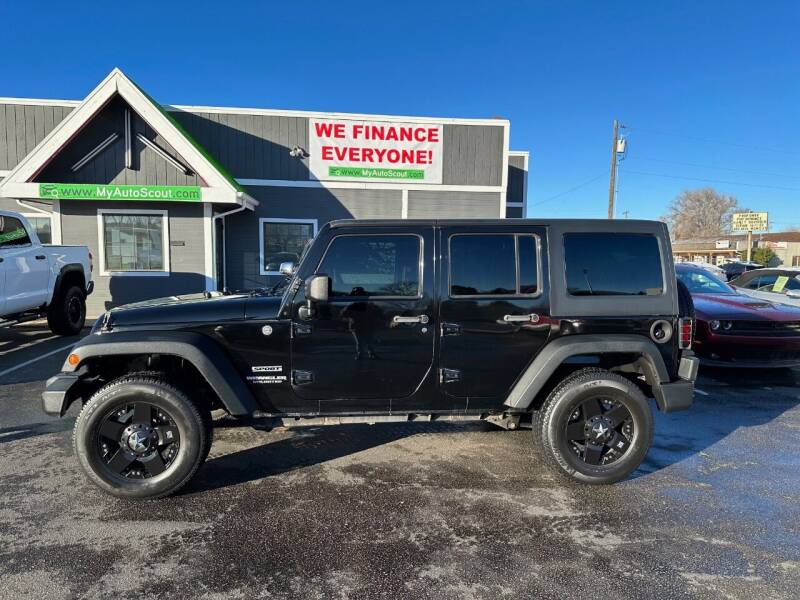 2012 Jeep Wrangler Unlimited for sale at AUTO SCOUT in Boise ID