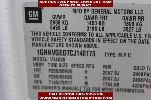 2012 Chevrolet Traverse LT