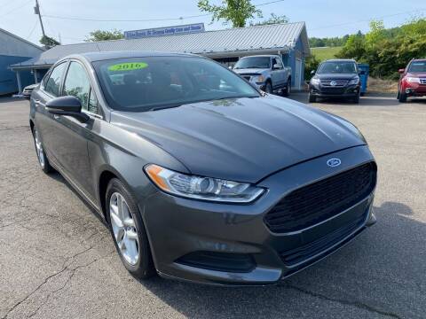 2016 Ford Fusion for sale at HACKETT & SONS LLC in Nelson PA