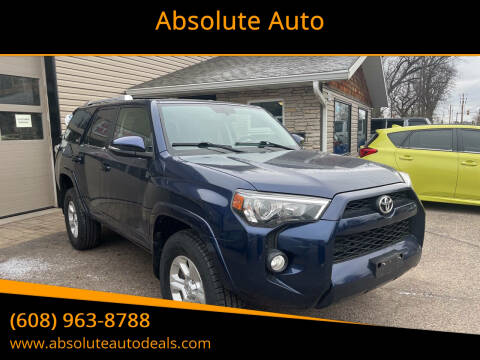 2016 Toyota 4Runner for sale at Absolute Auto in Baraboo WI