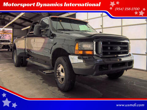 2000 Ford F-350 Super Duty for sale at Motorsport Dynamics International in Pompano Beach FL