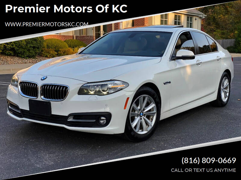 2015 BMW 5 Series for sale at Premier Motors of KC in Kansas City MO