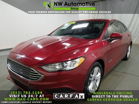 2018 Ford Fusion Hybrid for sale at NW Automotive Group in Cincinnati OH