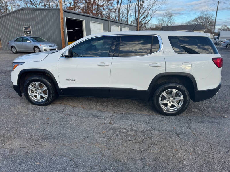 2018 GMC Acadia for sale at Blackwood's Auto Sales in Union SC