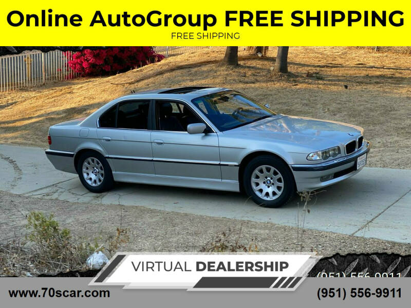 2001 BMW 7 Series for sale at Online AutoGroup FREE SHIPPING in Riverside CA