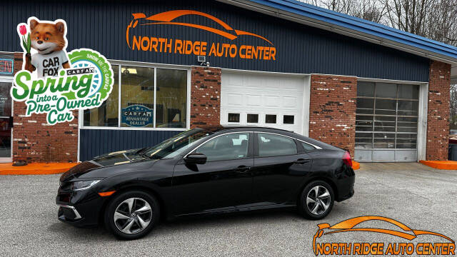 2021 Honda Civic for sale at North Ridge Auto Center LLC in Madison, OH