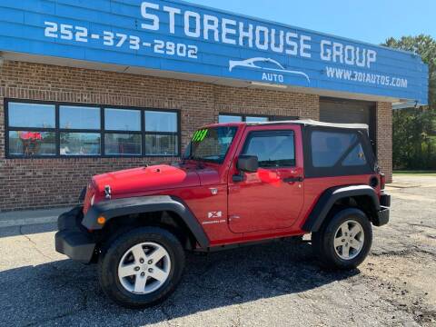 2008 Jeep Wrangler for sale at Storehouse Group in Wilson NC