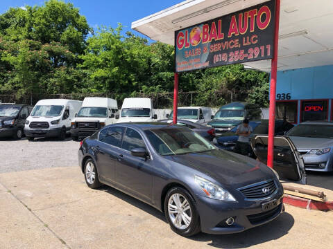 2012 Infiniti G37 Sedan for sale at Global Auto Sales and Service in Nashville TN