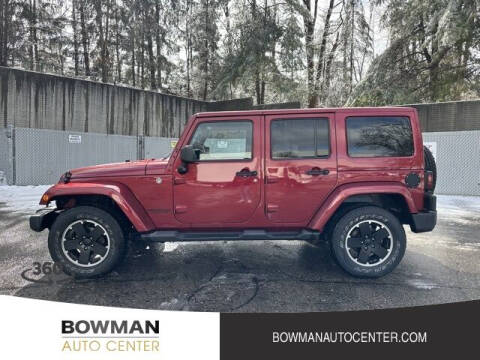 2012 Jeep Wrangler Unlimited for sale at Bowman Auto Center in Clarkston MI