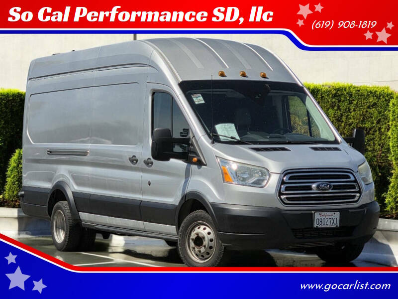 2016 Ford Transit for sale at So Cal Performance SD, llc in San Diego CA