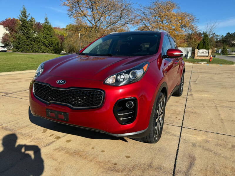 Used 2017 Kia Sportage EX with VIN KNDPNCAC9H7188045 for sale in Warrensville Heights, OH