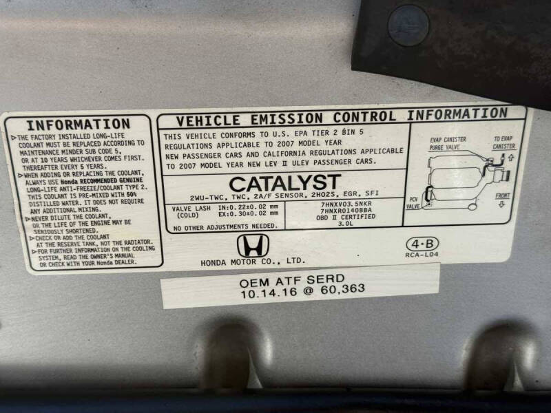 2007 Honda Accord Special Edition V-6