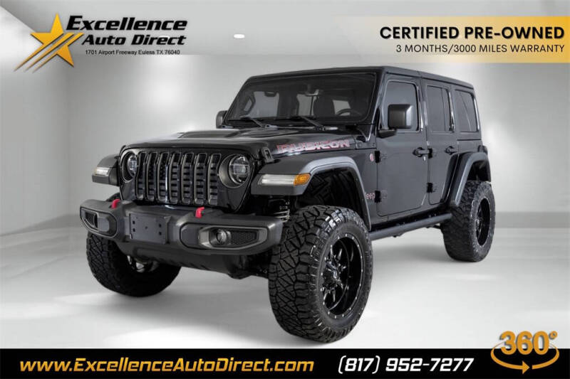 2020 Jeep Wrangler Unlimited for sale at Excellence Auto Direct in Euless TX