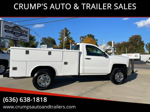 2015 Chevrolet Silverado 2500HD for sale at CRUMP'S AUTO & TRAILER SALES in Crystal City MO