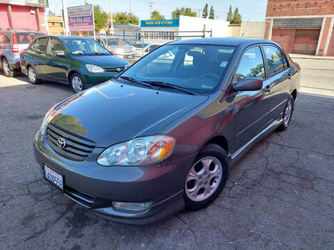 2003 Toyota Corolla for sale at Clean Cars Cali in Pasadena CA