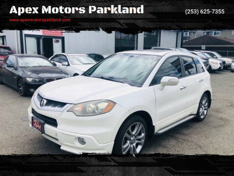 2007 Acura RDX for sale at Apex Motors Parkland in Tacoma WA