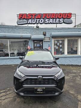 2021 Toyota RAV4 for sale at FAST AND FURIOUS AUTO SALES in Newark NJ
