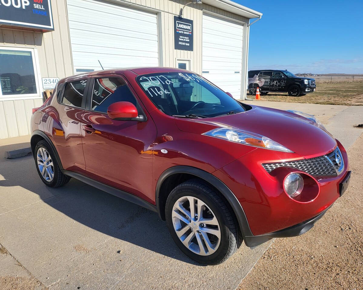 2012 Nissan JUKE for sale at LANDMARK AUTO GROUP LLC in Weston, NE