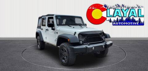 2017 Jeep Wrangler Unlimited for sale at Layal Automotive in Englewood CO