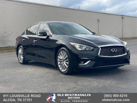 2021 Infiniti Q50 for sale at Ole Ben Franklin Motors of Alcoa in Alcoa TN