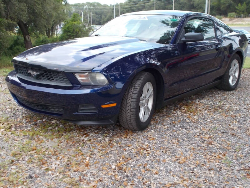 2011 Ford Mustang for sale at LANCASTER'S AUTO SALES INC in Fruitland Park FL