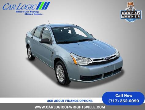 2008 Ford Focus for sale at Car Logic of Wrightsville in Wrightsville PA