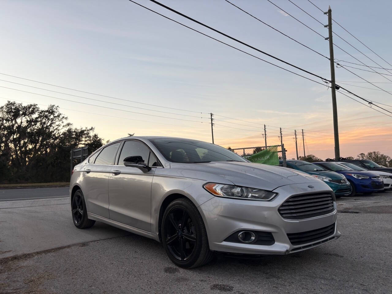 2016 Ford Fusion for sale at Hobgood Auto Sales in Land O Lakes, FL