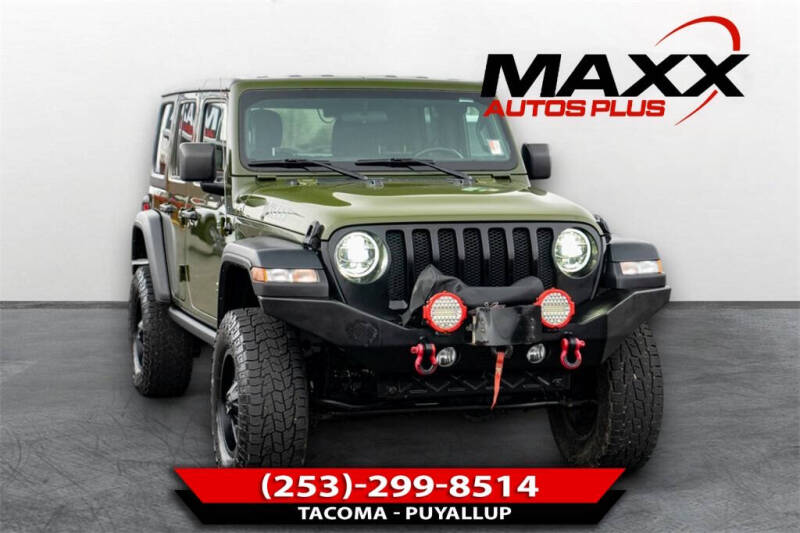 2021 Jeep Wrangler Unlimited for sale at Maxx Autos Plus in Puyallup WA