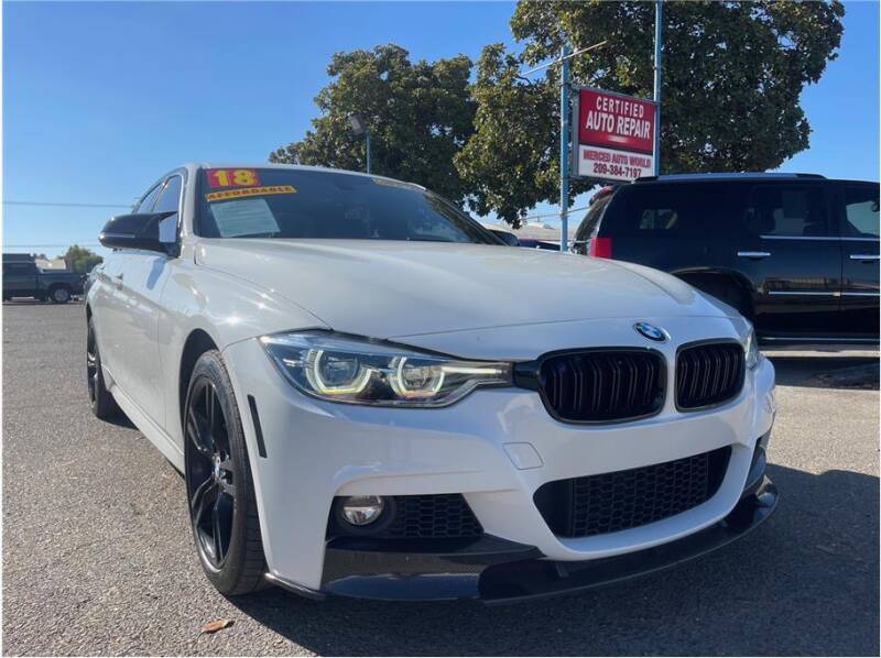 2018 BMW 3 Series for sale at MERCED AUTO WORLD in Merced CA