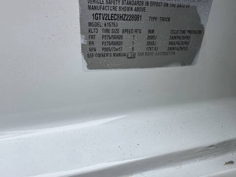2017 GMC Sierra 1500