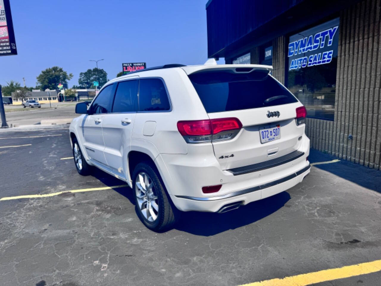 2015 Jeep Grand Cherokee for sale at Dynasty Auto Sales in Eastpointe, MI