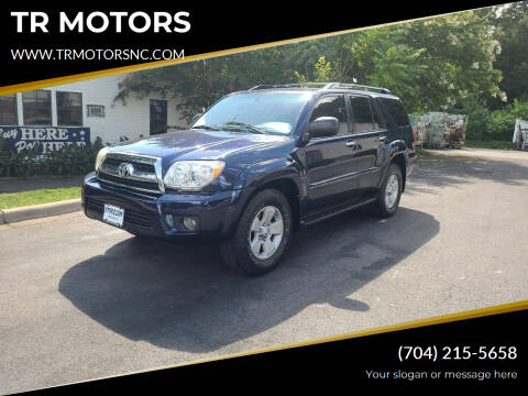 2008 Toyota 4Runner for sale at TR MOTORS in Gastonia NC