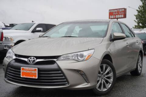 2015 Toyota Camry for sale at Frontier Auto & RV Sales in Anchorage AK