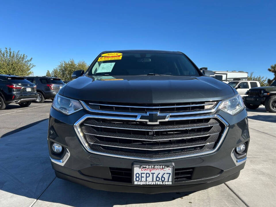 2018 Chevrolet Traverse for sale at Magic Auto Sales in Hesperia, CA