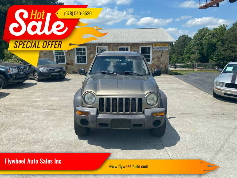 2004 Jeep Liberty for sale at Flywheel Auto Sales Inc in Woodstock GA