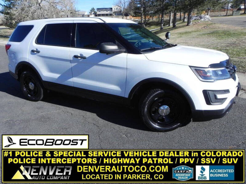 2018 Ford Explorer Police Interceptor Utility