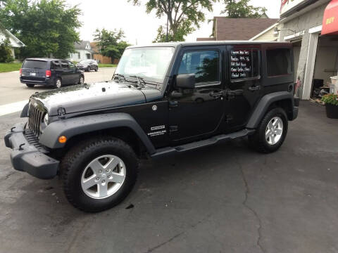 2016 Jeep Wrangler Unlimited for sale at Economy Motors in Muncie IN