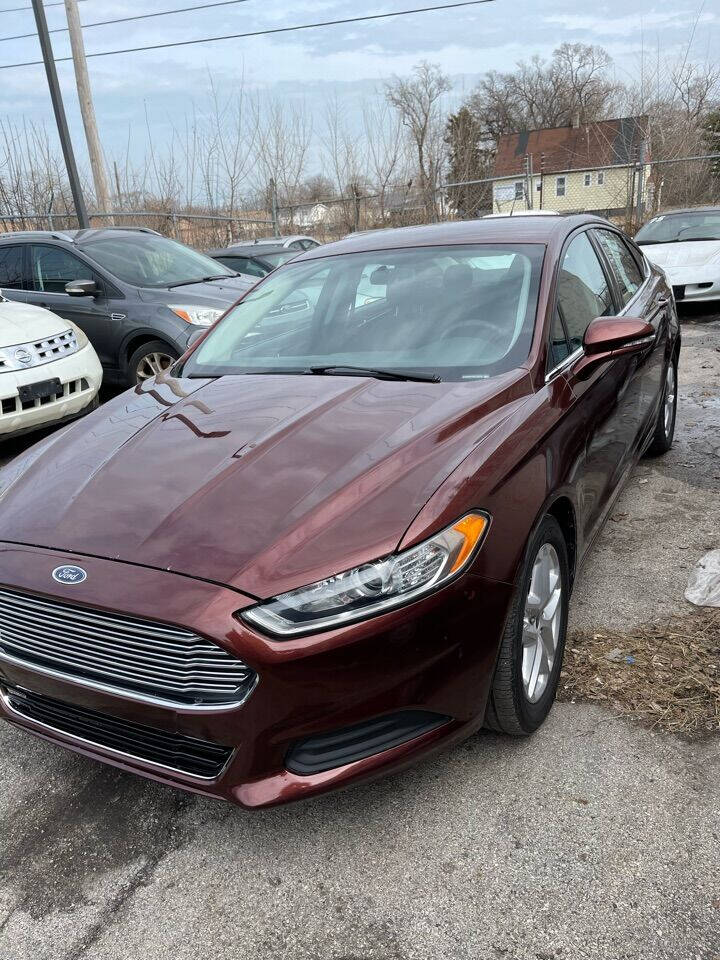 2015 Ford Fusion for sale at Harvey Auto Sales in Harvey, IL