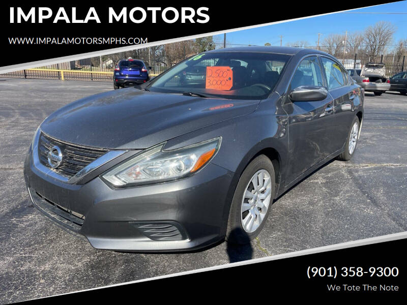 2016 Nissan Altima for sale at IMPALA MOTORS in Memphis TN